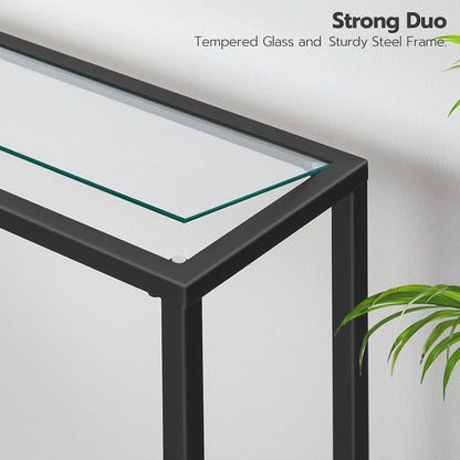 HOOBRO Narrow Console Table