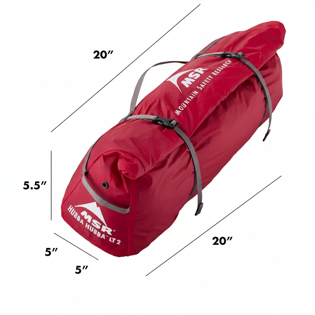 (New) MSR Hubba Hubba LT 2-Person Lightweight Backpacking Tent