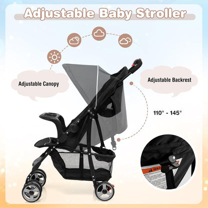 (New Out of Box) Baby Joy Lightweight Stroller