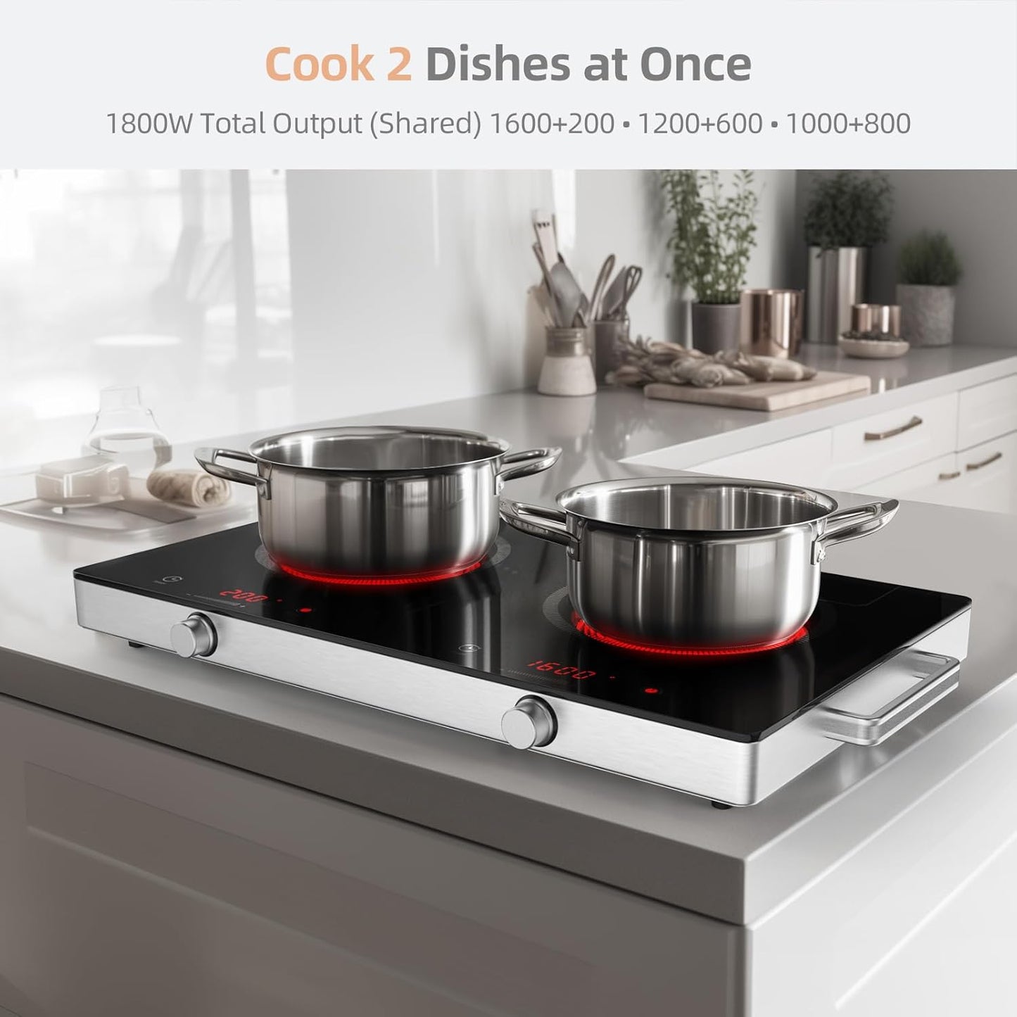 (New) Double Burner Ceramic Cooktop