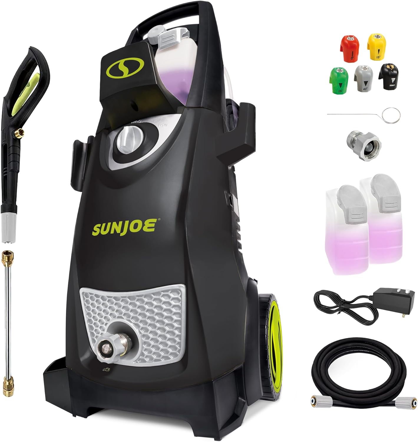 Sun Joe Electric Pressure Power Washer, Heavy-Duty 2500 Max PSI (2030 PSI PWMA Rated)
