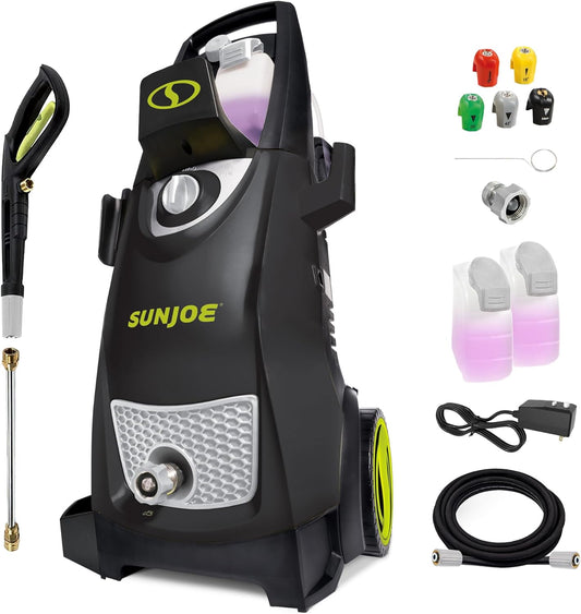 Sun Joe Electric Pressure Power Washer, Heavy-Duty 2500 Max PSI (2030 PSI PWMA Rated)