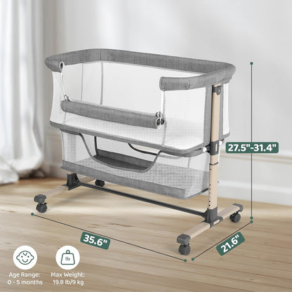 Cowiewie Bassinet Bedside Sleeper