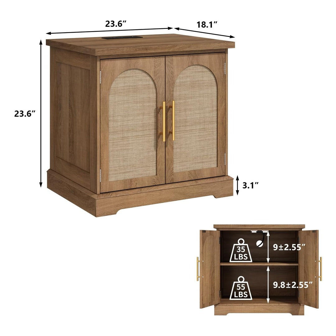 HOKYHOKY Rattan End Table