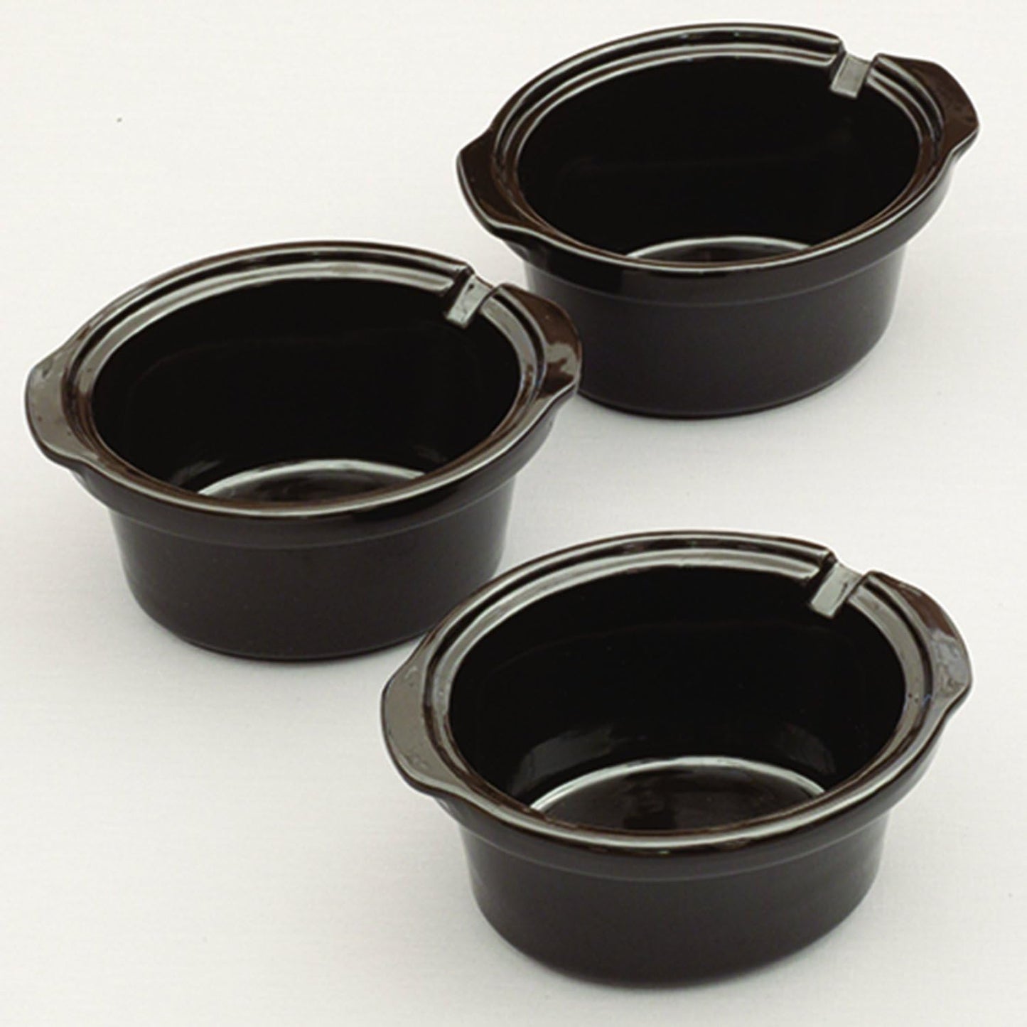 Bella - 3 x 1.5-Quart Triple Slow Cooker - Stainless Steel