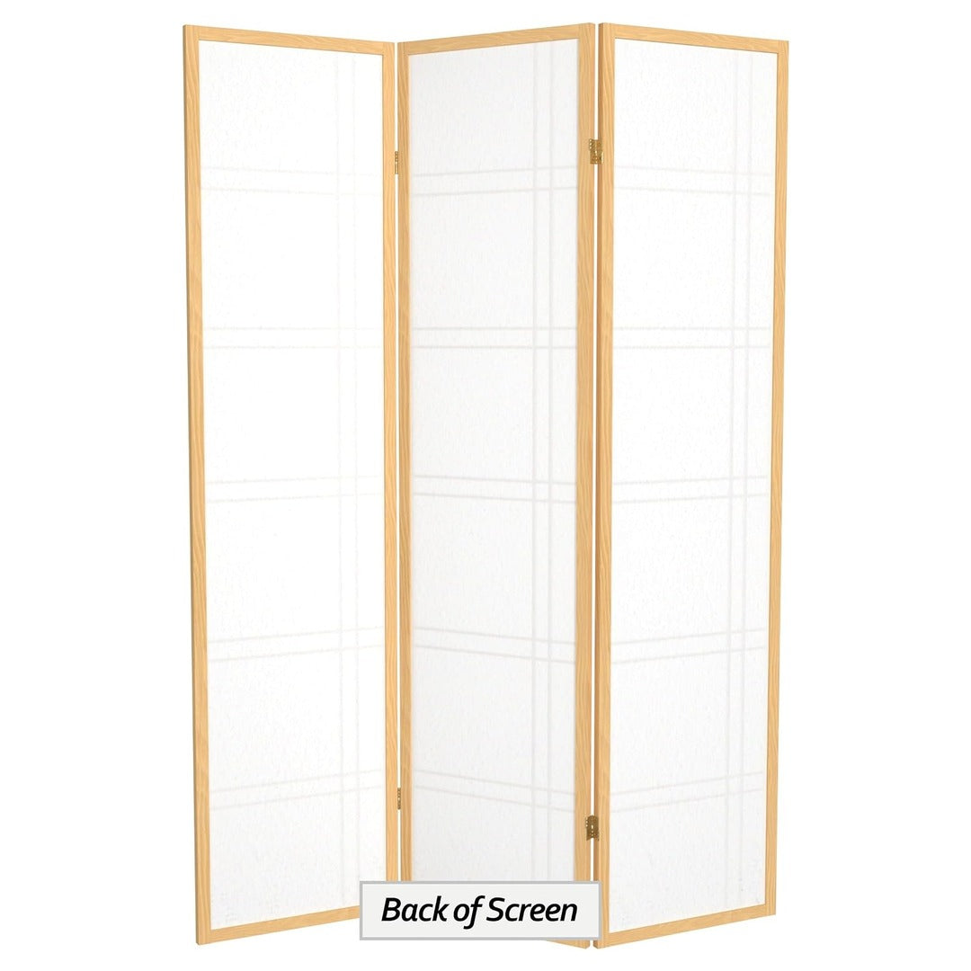Tall Double Cross Shoji Screen