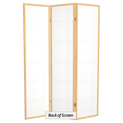 Tall Double Cross Shoji Screen