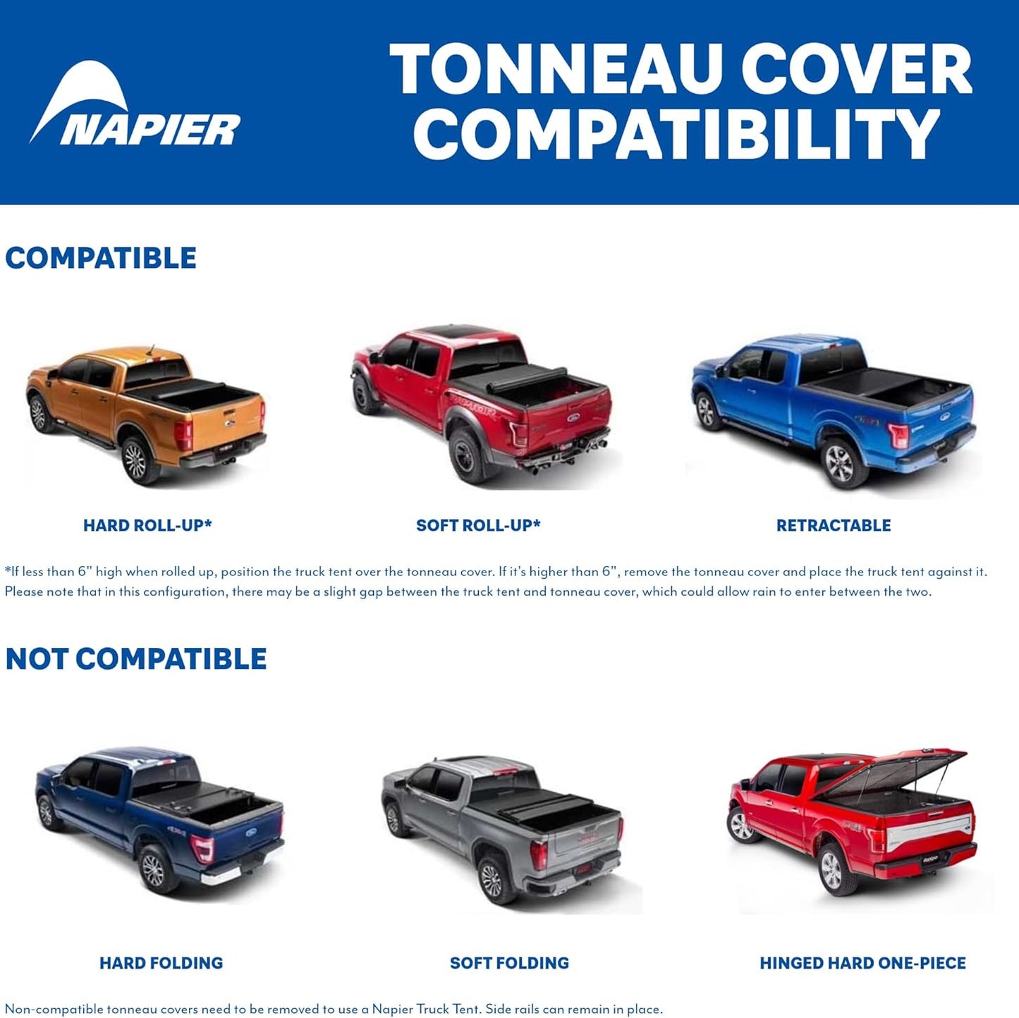 Napier Sportz Truck Bed Camping Tent