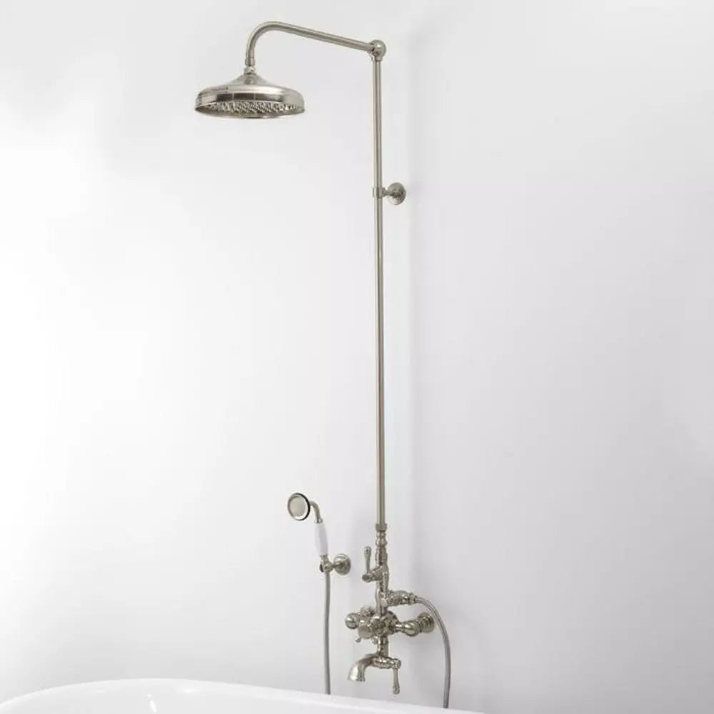 Four Handle Single Function Shower System in Chrome