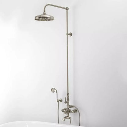 Four Handle Single Function Shower System in Chrome