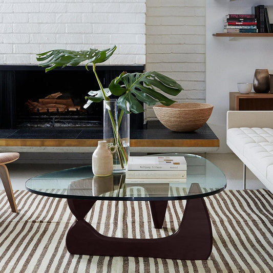 Triangle Glass Coffee Table