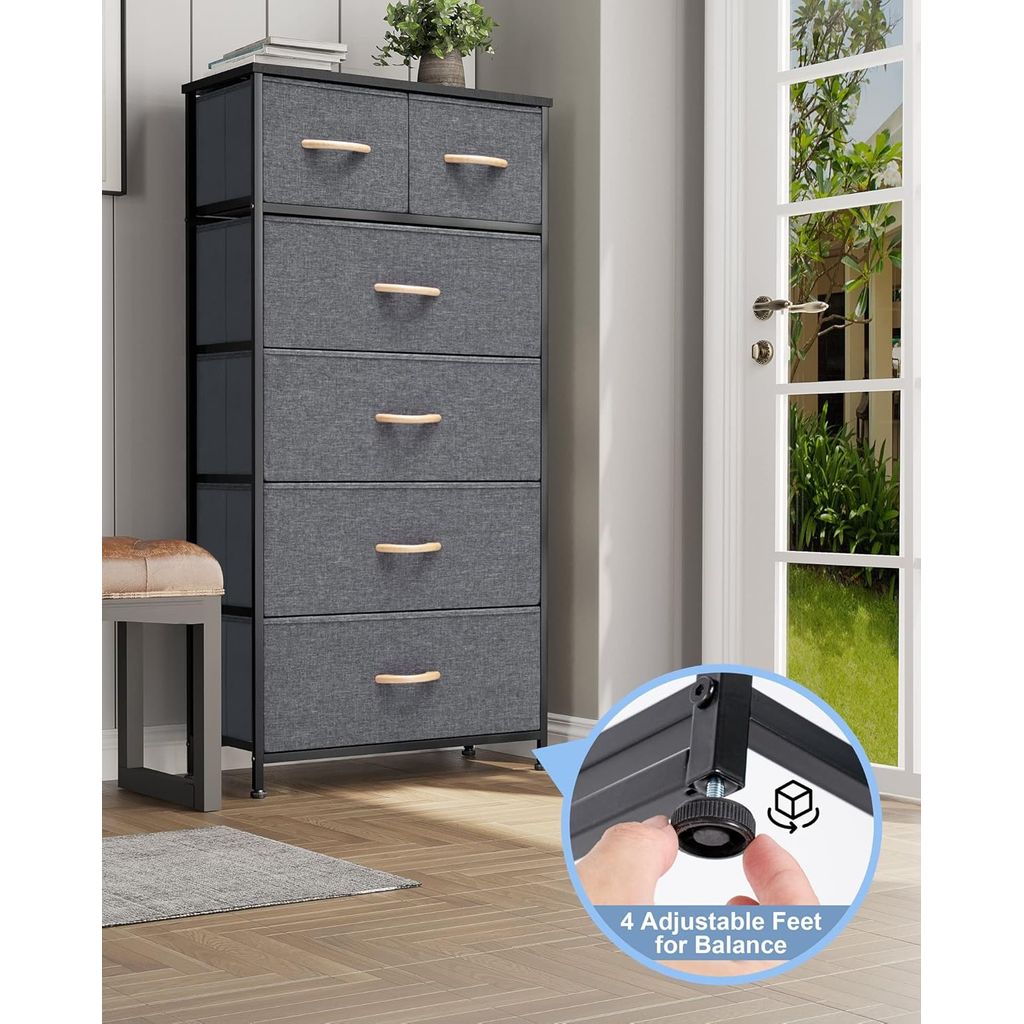 Vertical Storage Tower for Dresser