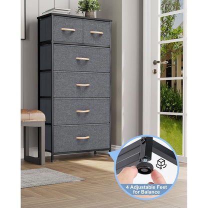 Vertical Storage Tower for Dresser
