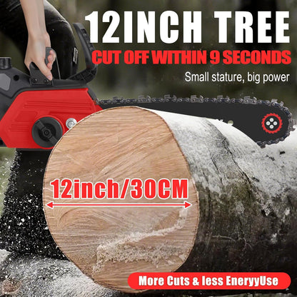 Tan Look 12-Inch Brushless Cordless Chainsaw