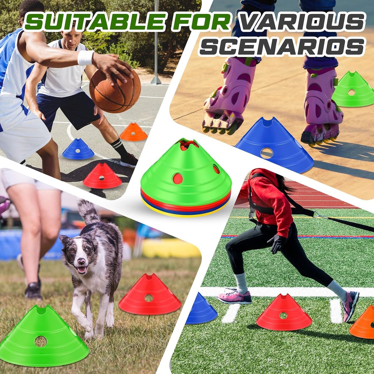 SOCCER TRAINING CONES