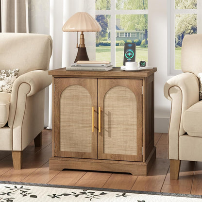 HOKYHOKY Rattan End Table