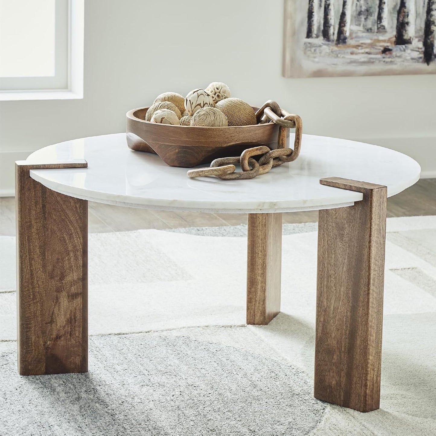 Ashley Isanti Modern Coffee Table