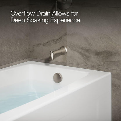 (New) K-26109-RA Entity 5 Ft. Alcove Bathtub