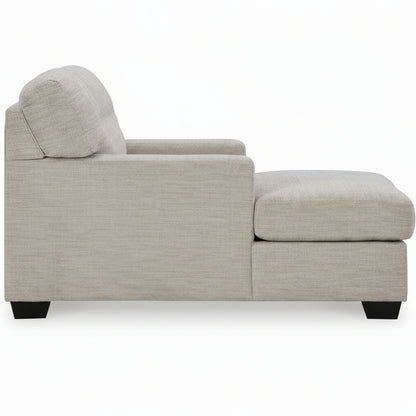Ashley Mahoney Contemporary Tufted Upholstered Chaise