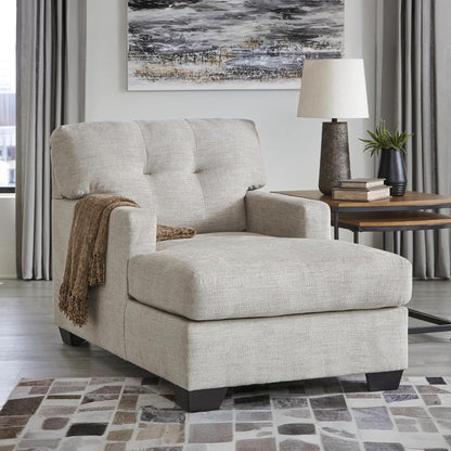 Ashley Mahoney Contemporary Tufted Upholstered Chaise