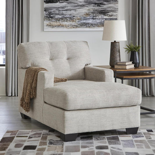 Ashley Mahoney Contemporary Tufted Upholstered Chaise