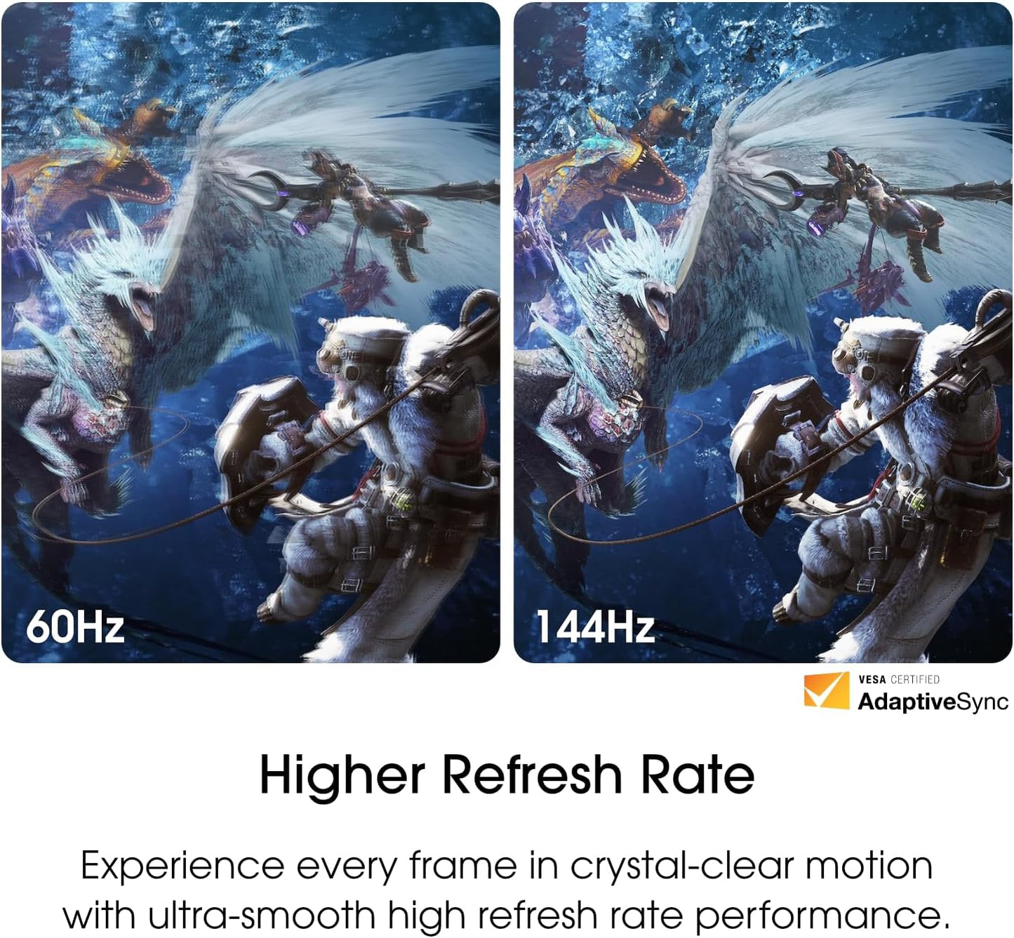 New Sceptre 22-Inch Gaming Monitor, FHD 1080p, Up to 144Hz, HDMI, DisplayPort, Built-in Speakers, Machine Black