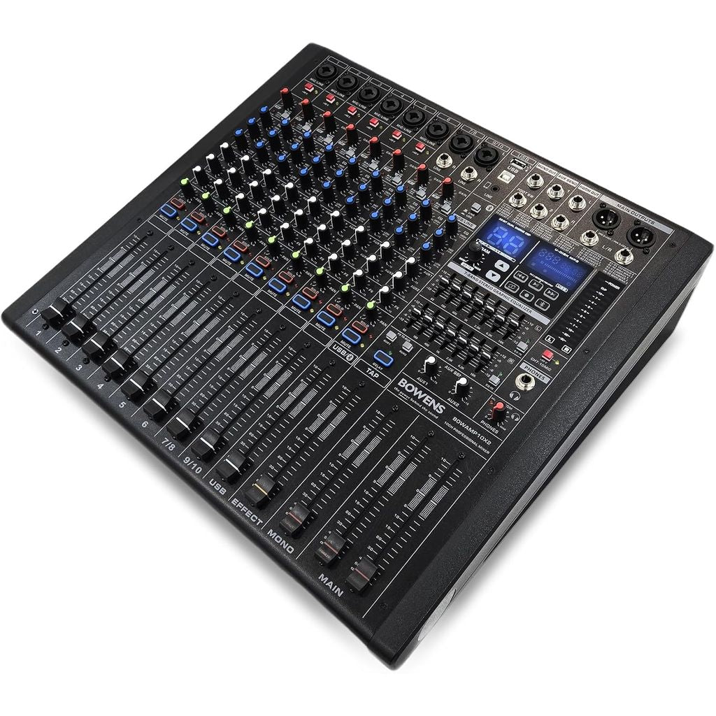 (New) BOWENS PRO 6000W 11-Channel Powered Mixer