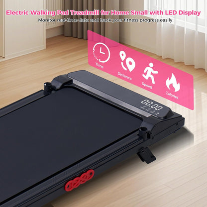Walking Pad with Incline and Handle Bar