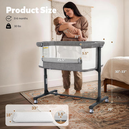 (New) Baby Bassinet Bedside