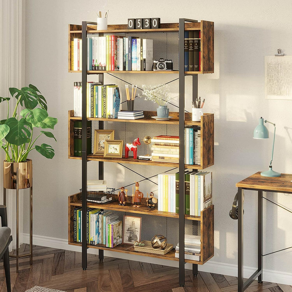 Rolanstar Bookshelf 6 Tier