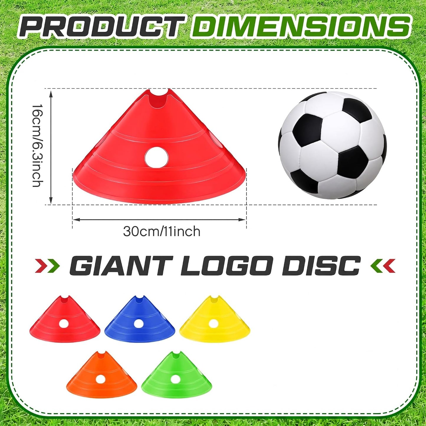 SOCCER TRAINING CONES