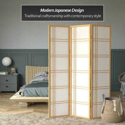 Tall Double Cross Shoji Screen