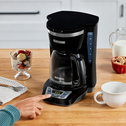 BLACK+DECKER 12-Cup Digital Coffee Maker