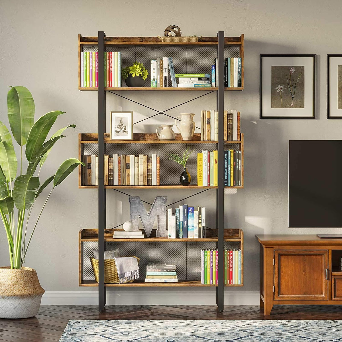 Rolanstar Bookshelf 6 Tier