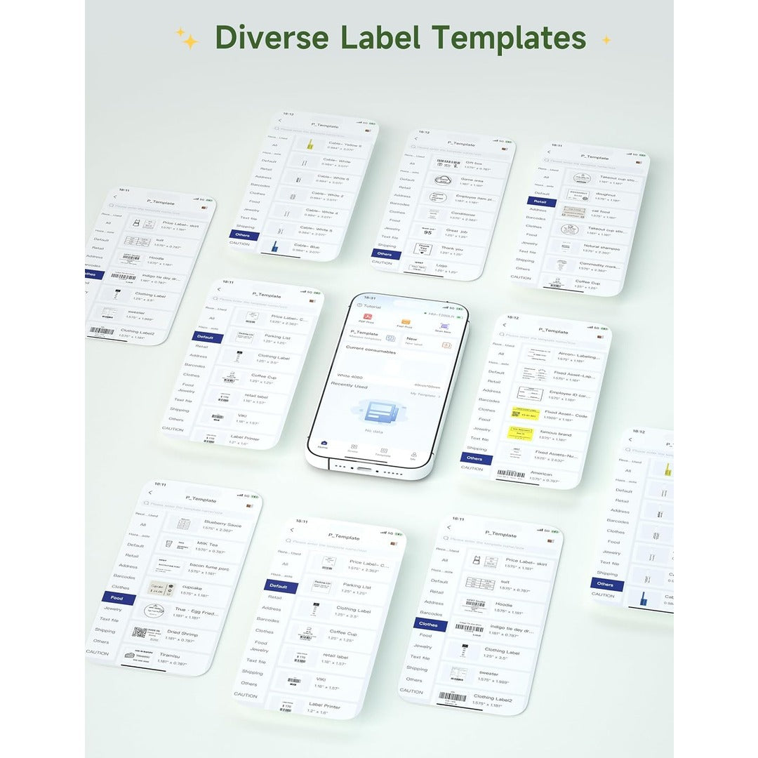 (New) HPRT Label Maker Machine