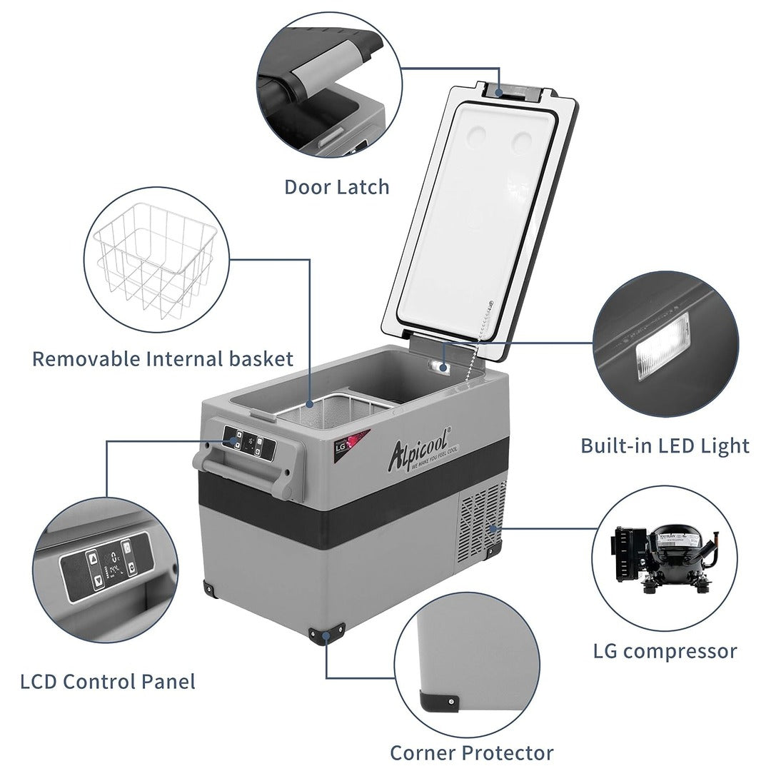 (New) Alpicool LGCF45 Portable Refrigerator
