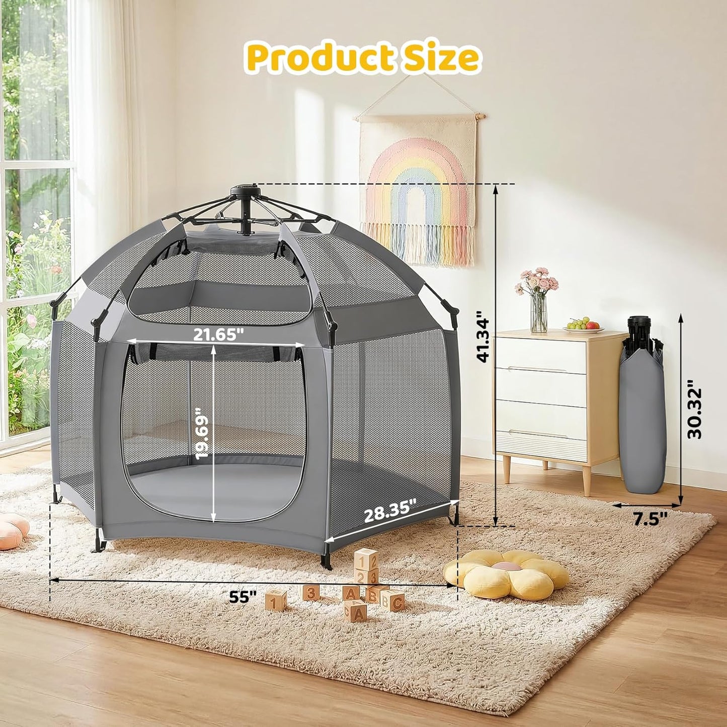 (New) Dripex Pop Up Playpen