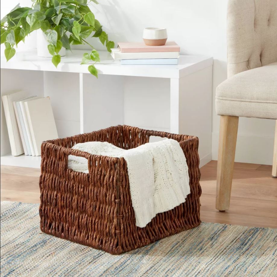 Woven Banana Bark Crate - Brightroom™