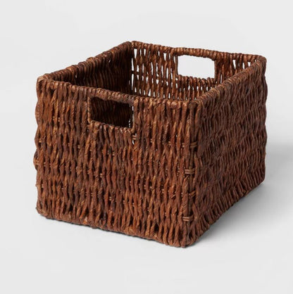 Woven Banana Bark Crate - Brightroom™