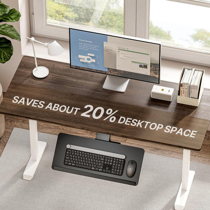 PEGZONE Keyboard Tray Under Desk Slide Out