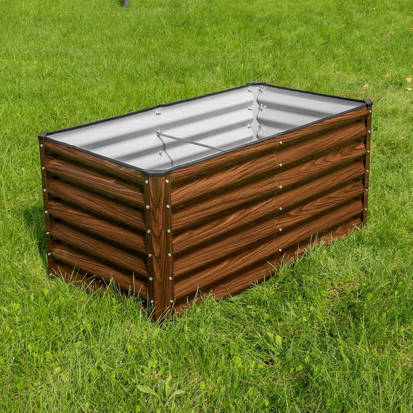 SnugNiture Galvanized Raised Garden Bed Kit