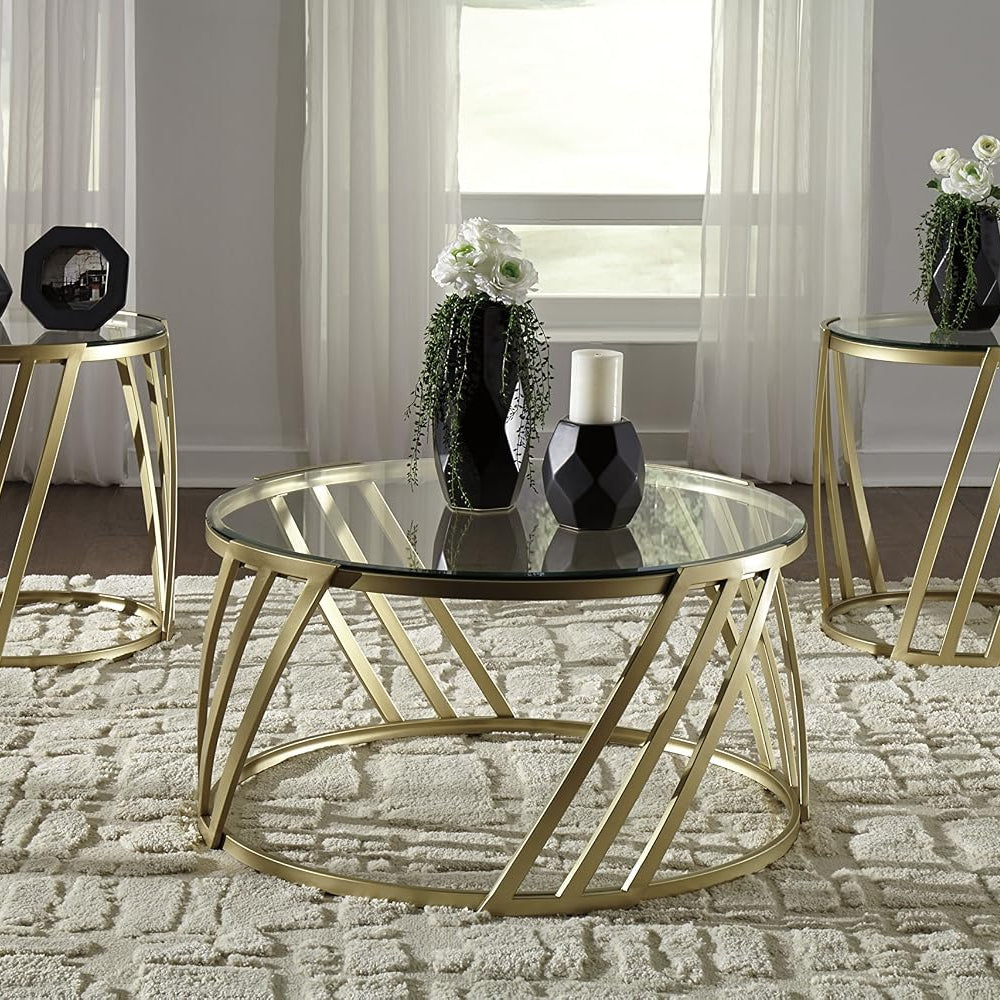 Austiny Contemporary Cocktail Center Table