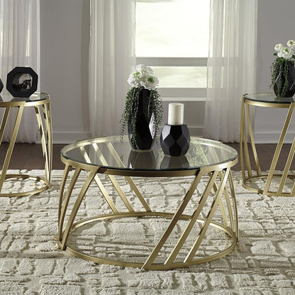 Austiny Contemporary Cocktail Center Table