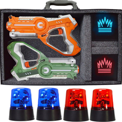 DYNASTY TOYS Capture The Flag | Glow in The Dark Yard Games