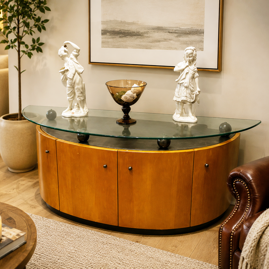 Demilune Sideboard Table