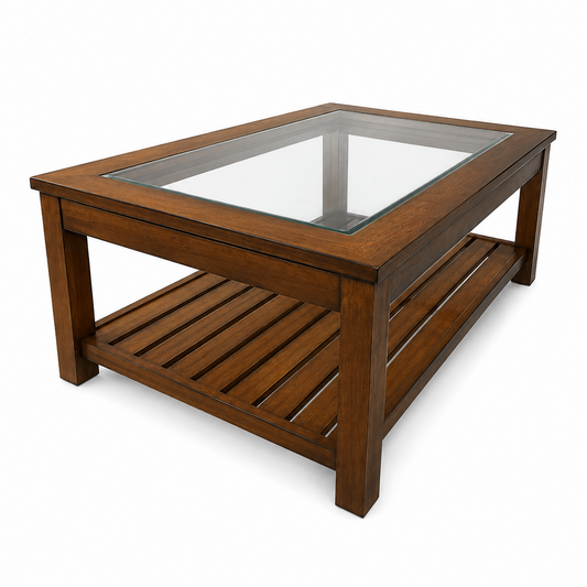 Glass Top Coffee Table
