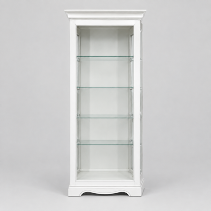 Philip Reinisch Company Color Time White Ambience Display Cabinet