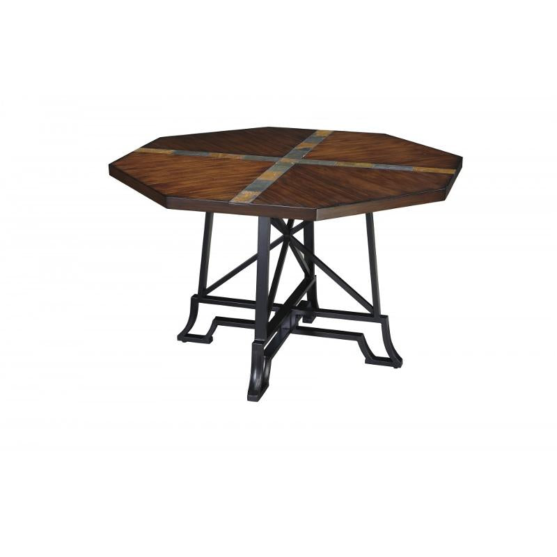 Ashley Furniture Vinasville - Medium Brown Dining Room Table W/metal Legs