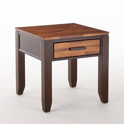 Square Side Table with Drawer