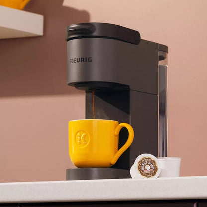 (New) Keurig K-Mini Go Single-Serve K-Cup Pod Coffee Maker Navy: Compact Electric Brewer, 12 oz Capacity, Plastic, Blue